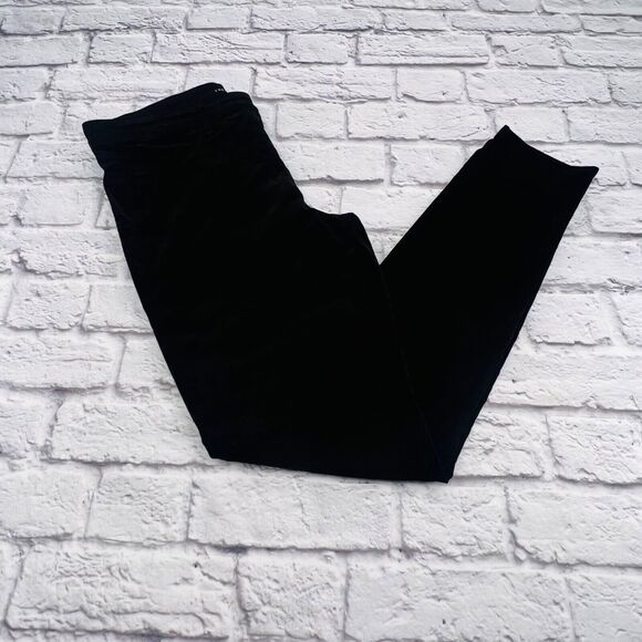 J Brand Velvet Pants Women's Size 31 Black Digital Camo Mid Rise Stretch Skinny‎ - Picture 1 of 10